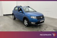 Dacia Sandero Stepway TCe 90hk En-Brukare Sensorer Välservad