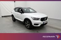 Volvo XC40 T4 AWD 190hk R-Design VOC Värm Rattvärme Drag