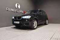 BMW X3 xDrive20d 190HK AUT DRAG PANO PDC NYBES NYSERV 18"