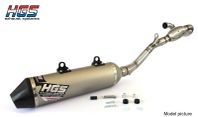 HGS Avgassystem 4T komplett KTM 250SX-F 19-22/FC250 19-22