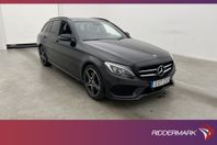 Mercedes-Benz C 220 d 170hk AMG Värm Pano Kamera Skinn Drag