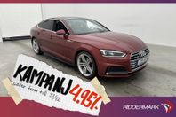 Audi A5 Sportback TFSI 190hk S-Line Pano Sensor 4,95% Ränta