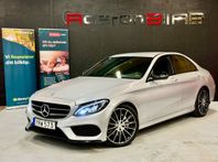 Mercedes-Benz C 220 AMG d 7G-Tronic Plus 19tum Skinn B-Kamer