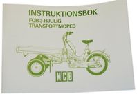 Instruktionsbok Flakmoped 1189