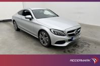 Mercedes-Benz C 200 Coupé 184hk Kamera Halvskinn Farthållare