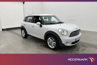 MINI Countryman Cooper D 112hk Sensorer Halvskinn 0.44L/Mil