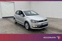 Volkswagen Polo 1.2 TSI 90hk Värmare Bluetooth