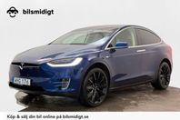 Tesla Model X 100D AWD Drag Pano Självkörning Luftfjäd 423hk
