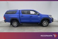 Toyota Hilux Premium 2.4 AWD Värmare Drag Skinn Moms 1-Ägare