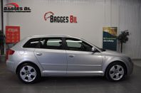 Audi A3 Sportback 2.0 TFSI quattro Manuell 200hk