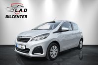 Peugeot 108 5-dörrar / Backkamera/Lågamil/1 Ägare