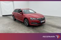 Skoda Superb 1.4 Plug-in 218hk L&K Cockpit Värm Kamera Skinn