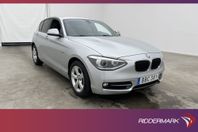 BMW 118 d 143hk Sport line Sensorer 4,95% Ränta