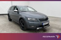 Skoda Octavia Scout 4x4 184hk Business Värm Kamera Navi Drag