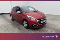 Peugeot 208 1.2 VTi 83hk Panorama Sensorer CarPlay Välservad