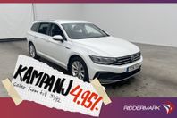 Volkswagen Passat GTE 218hk Executive Kamera  4,95% Ränta