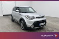 Kia Soul 1.6 CRDi 136hk Advance Sensorer Rattvärme Välservad