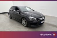 Mercedes-Benz A 200 136hk AMG H/K Kamera Navi Halvskinn