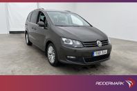 Volkswagen Sharan TDI 4M 150hk 7-sits Pano Fjärr-Värm Drag