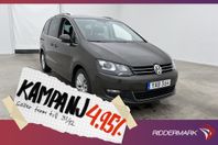 Volkswagen Sharan TDI 4M 150hk 7-sits Pano Värm 4,95% Ränta