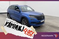 Skoda Kodiaq RS 4x4 240hk 7-sits Värmare Cockpit 4,95% Ränta