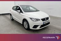 Seat Ibiza 1.0 MPI 75hk Style Pano Värmare Sensorer CarPlay