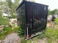 Personbilssläp - 10 fots container