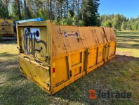 Liftdumper container täckt 10 m3