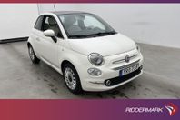 Fiat 500 1.2 8V 69hk Lounge Panorama Halvskinn