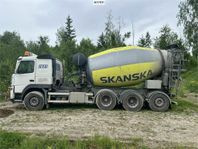 Betongbil, Volvo FM12, Tridem (Se video)