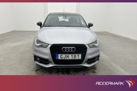 Audi A1 Sportback TFSI 86hk S-Line Farthållare Svart Optik