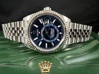 Rolex Sky-Dweller 326934 42mm Jubilee Blå Fullset 2023