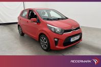 Kia Picanto 1.0 MPI 67hk Adavnce Kamera Rattvärme Lågskatt