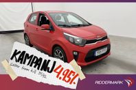 Kia Picanto 1.0 MPI 67hk Adavnce Kamera Rattvär 4,95% Ränta