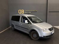 Volkswagen Caddy Maxi 1.9 TDI 7-Sits Dragkrok Kamrem bytt