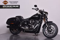 Harley-Davidson SPORTGLIDE m Midmounts/Slipon/Värmehandtag