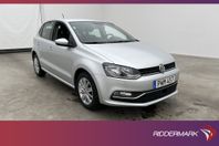 Volkswagen Polo 1.2 TSI 90hk Bluetooth Låg-skatt 0,47l/mil