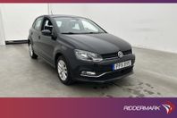 Volkswagen Polo 1.2 TSI 90hk Två-Brukare Bluetooth