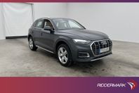 Audi Q5 45 TFSI Q 265hk Proline Värm Skinn Sensorer Drag