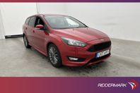 Ford Focus 1.0 EcoBoost 125hk ST-Line Kamera SONY Sensorer