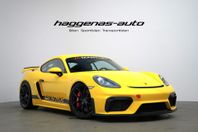 Porsche 718 Cayman GT4 MR / 420 hk / Clubsport