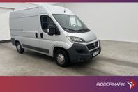 Fiat Ducato L2H2 Ny-Kamrem Värmare Dragkrok 3-Sits Moms