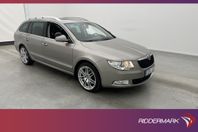 Skoda Superb 1.8 TSI 160hk Pano M&K-Värm Navi Sensorer Drag