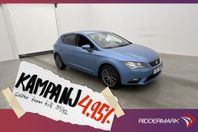 Seat Leon 1.2 TSI 105hk ITECH Halvskinn Sensorer 4,95% Ränta