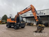 Hjulgrävare Doosan DX 140W