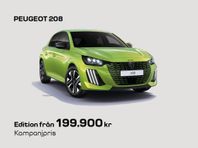 Peugeot 208 Edition Manuell Vinterhjul ingår vid köp