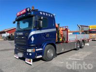 Lastbil med kran Scania G450