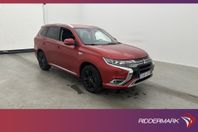 Mitsubishi Outlander PHEV 224hk Kamera Halvskinn Dragkrok