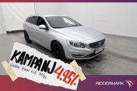 Volvo V60 D4 AWD 181hk Summum VOC Värmare Skinn 4,95% Ränta