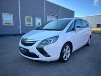 Opel Zafira Tourer nybesiktigad,drag, M & ratt värmare,7sits